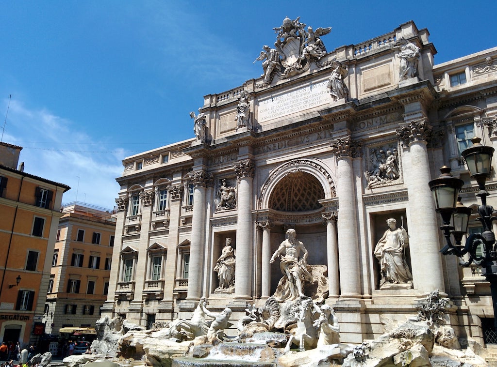 La fontaine de Trevi Rome.
