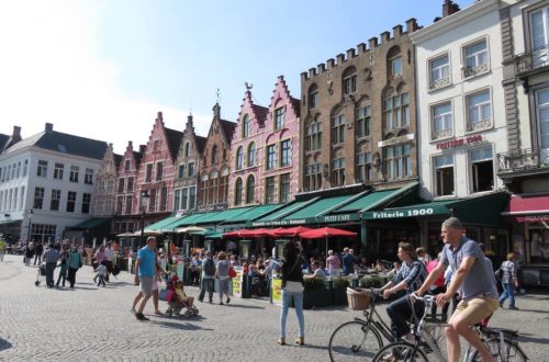 Façades de la Grand'Place de Bruges