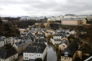 Quartier du Grund, ville basse Luxembourg ville.