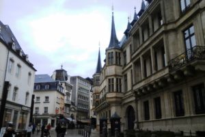 Palais grand-ducal Luxembourg ville.