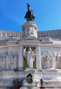 Façade du monument à Victor-Emmanuel II Rome.