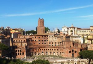 Vue sur Rome depuis le monument à Victor-Emmanuel II Rome.