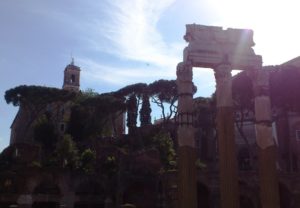 Le forum romain (Foro Romano) Rome.