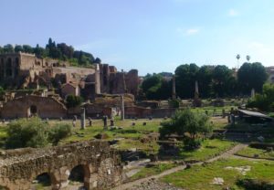 Le forum romain (Foro Romano) Rome.