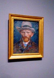 Auto-portrait de Van Gogh Rijksmuseum Amsterdam.