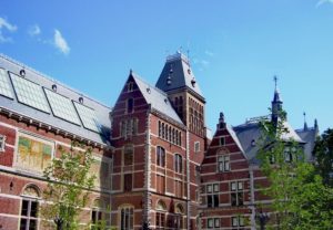 Façade du Rijksmuseum Amsterdam.