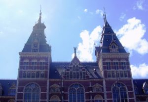 Façade du Rijksmuseum Amsterdam.