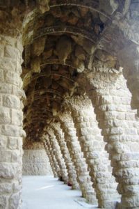 Le parc Güell à Barcelone.