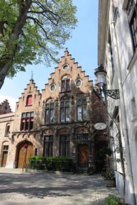 Maisons avec pignons à gradins à Bruges