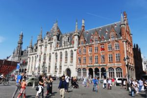 Bâtiment de la Grand-Place (Markt) de Bruges