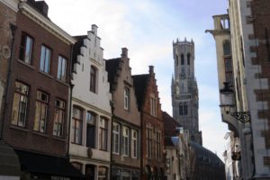 Maisons avec pignons à gradins à Bruges