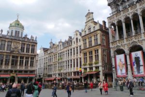 Façades de la Grand-Place Bruxelles.