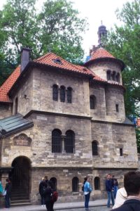 Synagogue Klaus josefov quartier juif Prague.