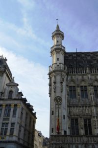 Façade bâtiment Grand-Place Bruxelles.