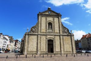 Façade église Saint Nicolas à Boulogne-sur-Mer