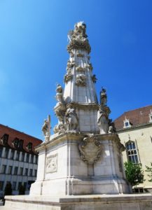 Colonne de la Trinité ou colonne de la peste à Budapest