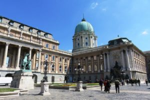 Château de Budapest et son dôme