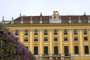 Façade du château de Schönbrunn à Vienne