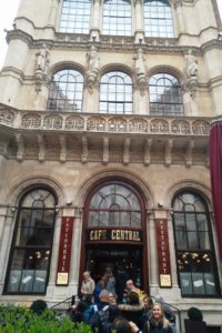 Extérieur du café Central à Vienne