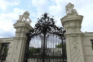 Prestigieux portail du Belvédère à Vienne