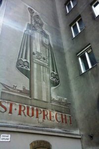 St-Ruprecht sur un mur de Vienne