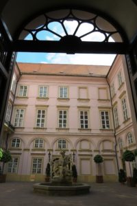 Cour intérieur du palais Primatial de Bratislava (Primaciálne námestie)