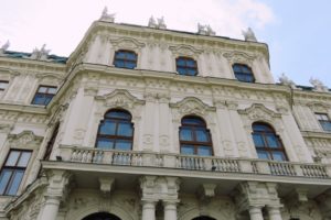 Façade bâtiment centre-ville de Vienne