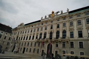 Bâtiment de la Hofburg à Vienne