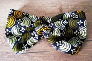 Bandeau ou headband upcyclé de la marque Good Loques