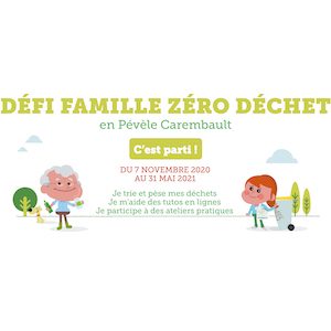 Bannière défi famille zéro déchet