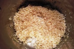 Casserole d'oignons et riz