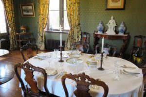 Salle à manger du château d'Hardelot