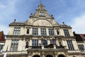 Bâtiment sur la place centrale à Gand