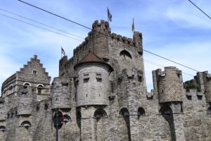 Le château des comtes de Flandres à Gand