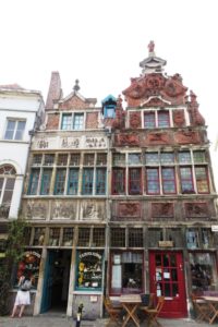 Façades de maison à Gand