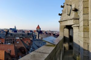 Grand-Place de Tournai vue depuis son beffroi