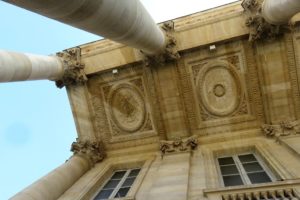 Intérieur du Haut du Grand théâtre à Bordeaux