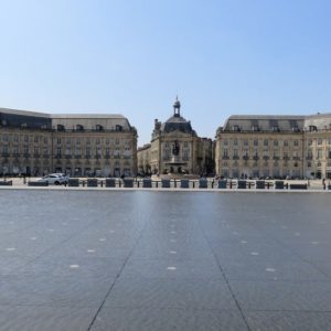 Place de la Bourse à Bordeaux