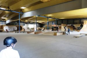 Skate park à Darwin eco-système