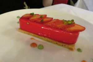 Dessert au restaurant « le Quatrième mur » du chef Philippe Etchebest