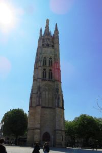 Clocher de la cathédrale Saint-André à Bordeaux