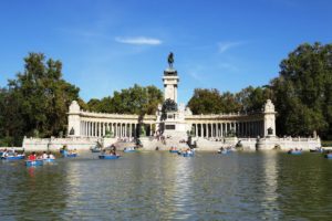 Lac au parque del Retiro