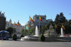 Plaza de Cibeles à Madrid