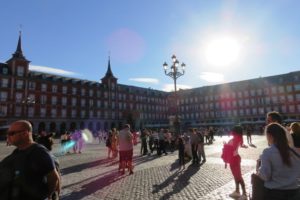 La Plaza Mayor à Madrid