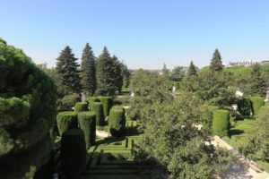 Jardins à proximité du Palacio Real