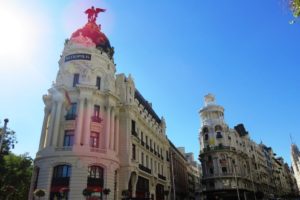 Bâtiment sur la calle Gran Vía