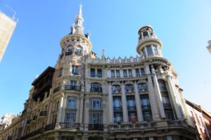 Bâtiment sur la calle Gran Vía