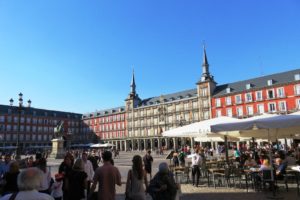 La Plaza Mayor à Madrid