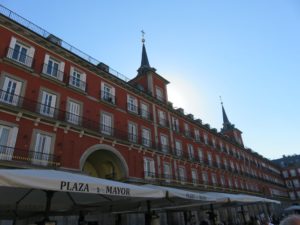 La Plaza Mayor à Madrid