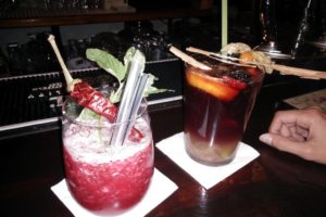 Cocktails au au restaurant « Taberna el Sur »